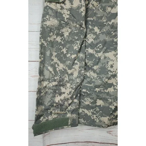 Military Army Combat Uniform Digital Camo Size Medium Long Field Jacket Coat